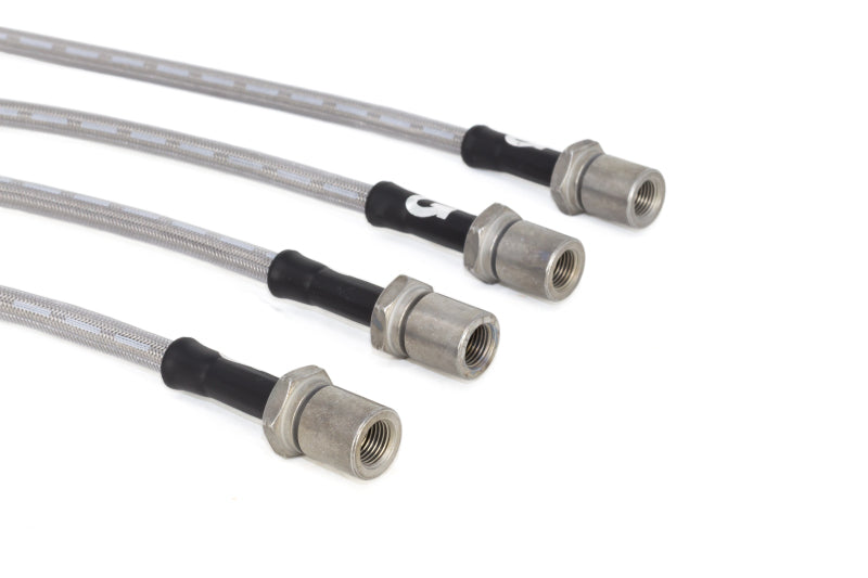 GR G-Stop Brake Line Kits - Goodridge 11/92-01 Subaru Impreza (2wd/4wd w/Rear Disc) Stainless Steel Brake Line Kit