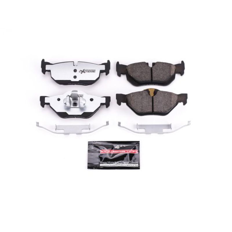 PSB Z26 Extreme Brake Pads - Power Stop 08-13 BMW 128i Rear Z26 Extreme Street Brake Pads w/Hardware