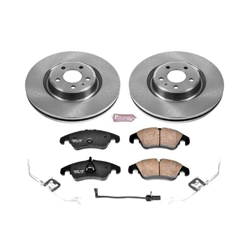 PSB Autospecialty Kit - Power Stop 14-18 Audi A6 Front Autospecialty Brake Kit
