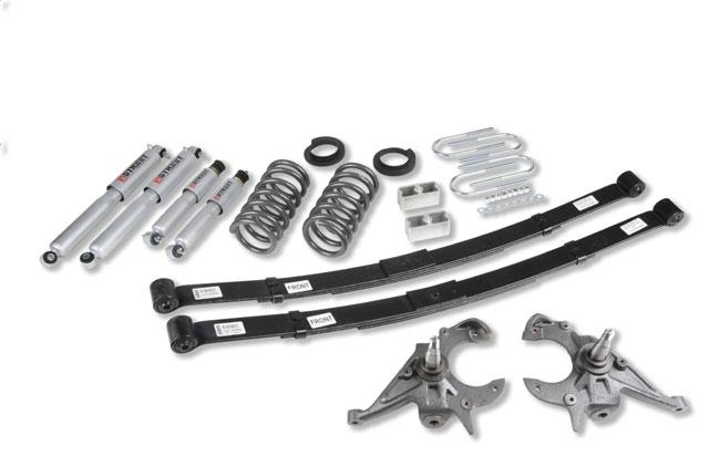 BT Lower Kit w SP Shocks - Belltech LOWERING KIT WITH SP SHOCKS