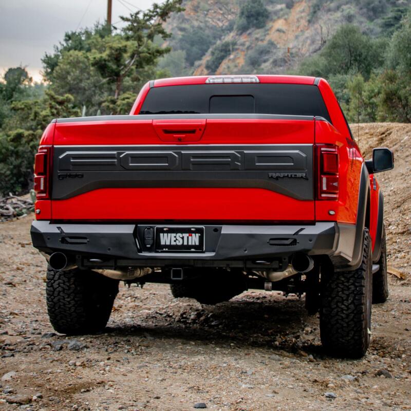 WES Pro-Series Bumpers - Westin 17-20 Ford F-150 Raptor Pro-Series Rear Bumper - Textured Black