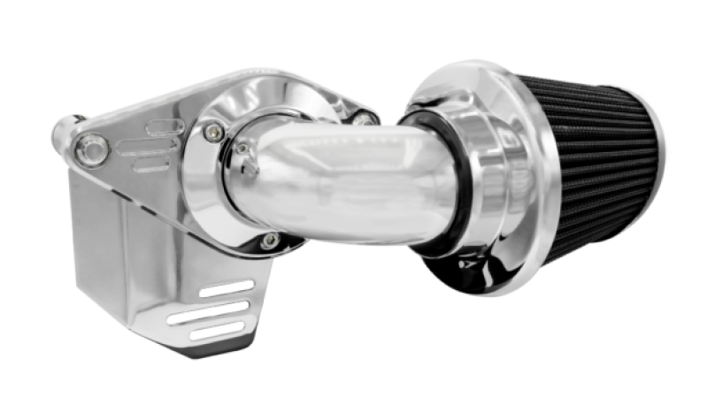 VAH Falcon Air Intakes - Vance & Hines HD Multi Fit VO2 90 Deg Intake Kit Chrome