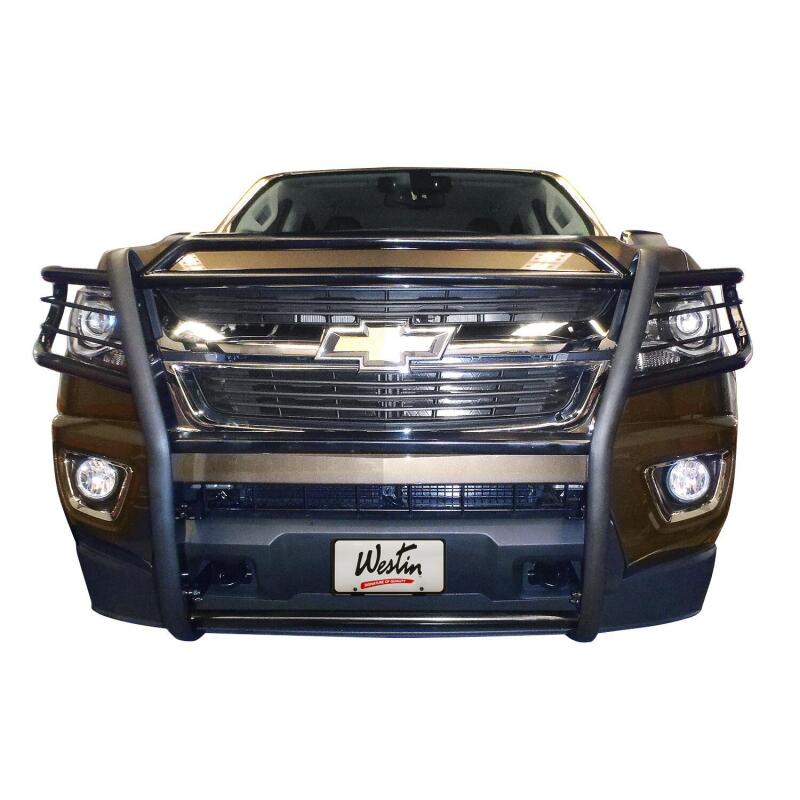 WES Sportsman Grille Guards - Westin 2004-2011 Chevrolet/GMC Colorado Sportsman Grille Guard - Black