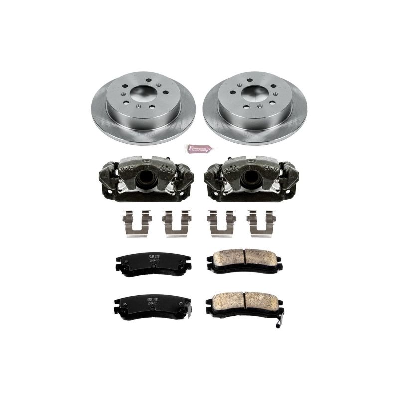 PSB Autospecialty Kit w/Cals - Power Stop 08-09 Buick Allure Rear Autospecialty Brake Kit w/Calipers