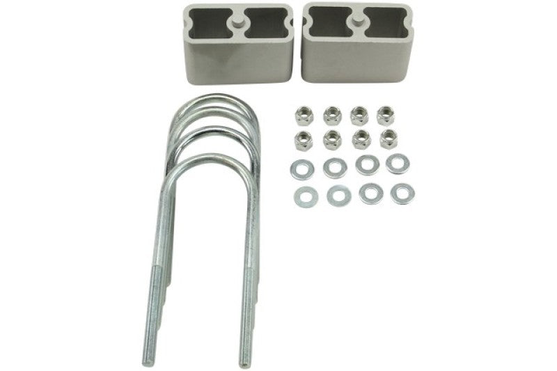 BT Lowering Block Kit - Belltech LOWERING BLOCK KIT 3inch WITH 2 DEGREE ANGLE