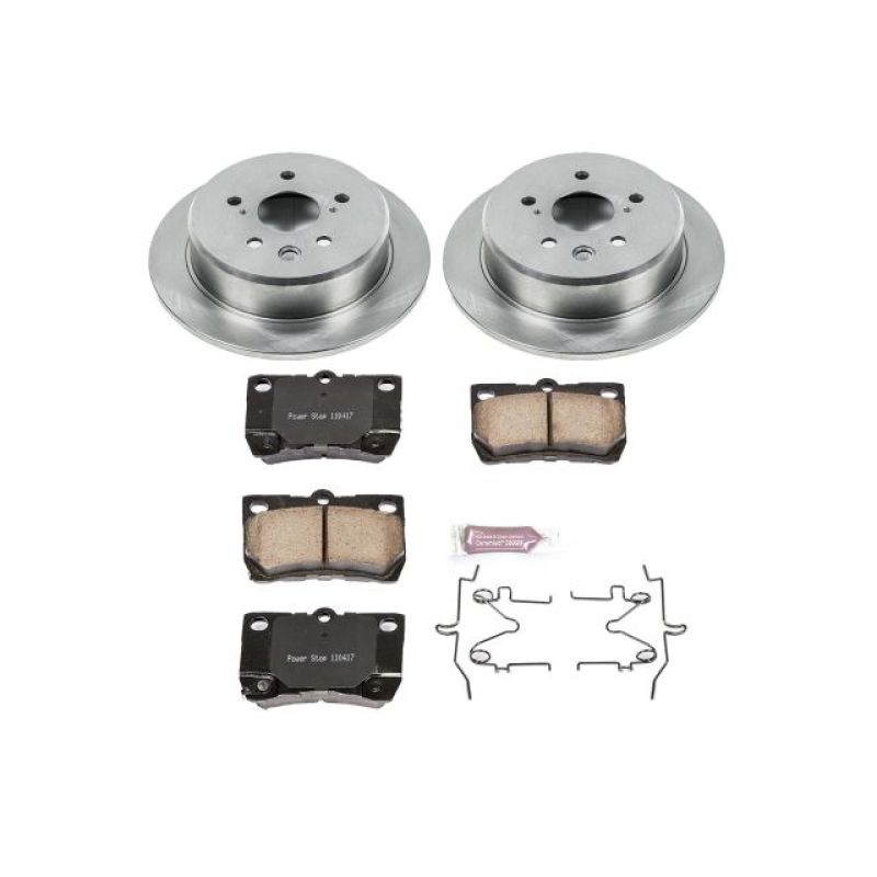 PSB Autospecialty Kit - Power Stop 06-13 Lexus IS250 Rear Autospecialty Brake Kit