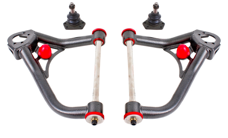 BMR Control Arms - BMR 67-69 1st Gen F-Body Non-Adj. Upper A-Arms (Polyurethane) - Black Hammertone