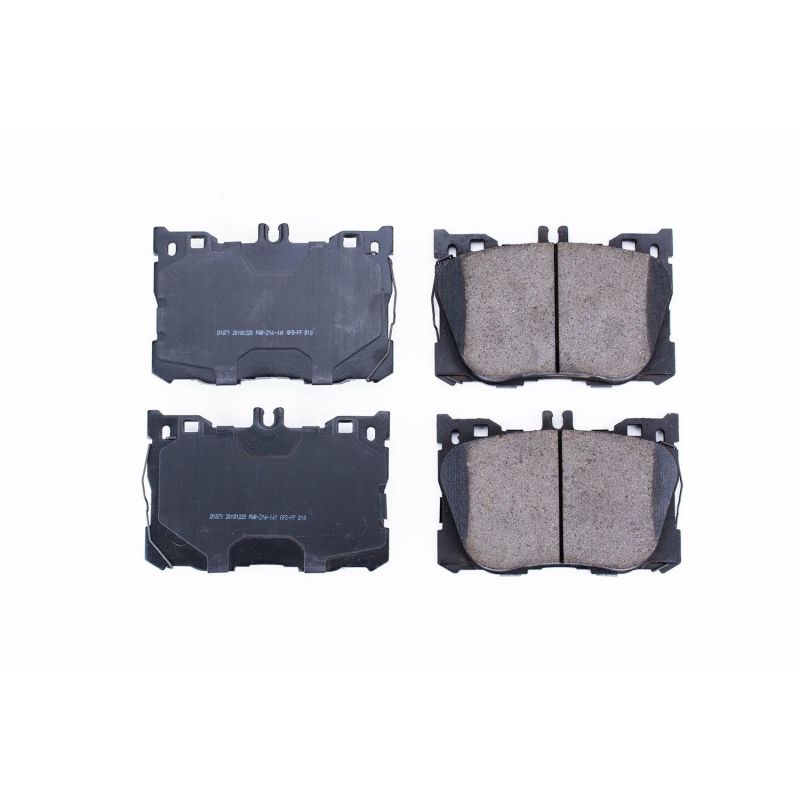 PSB Z16 Evolution Brake Pads - Power Stop 17-18 Mercedes-Benz C43 AMG Front Z16 Evolution Ceramic Brake Pads