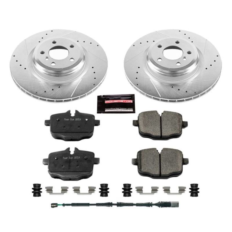 PSB Z23 Evolution Kit - Power Stop 10-15 BMW 550i GT Rear Z23 Evolution Sport Brake Kit