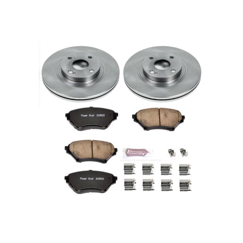 PSB Autospecialty Kit - Power Stop 01-05 Mazda Miata Front Autospecialty Brake Kit