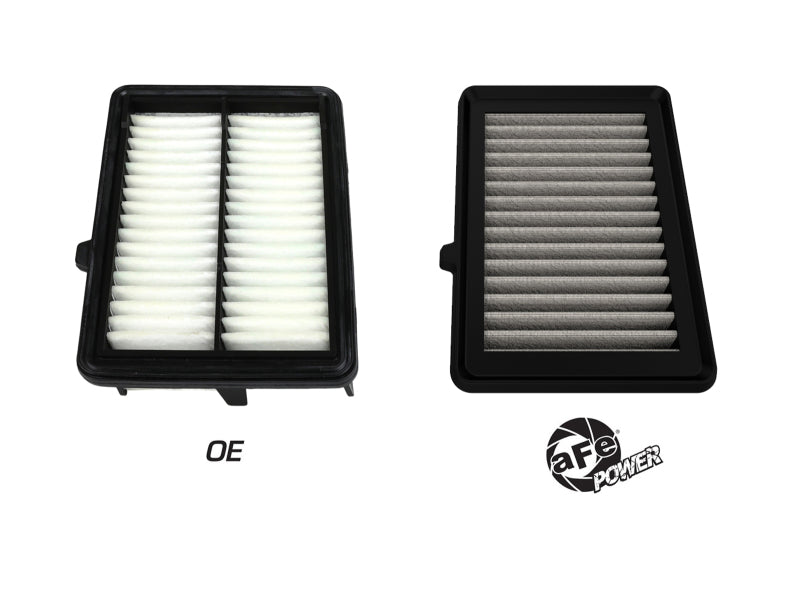 AFE Magnum FLOW OE Replacement Filters - aFe Magnum FLOW OE Replacement Air Filter w/ Pro DRY S Media Honda Fit 15-20 L4-1.5L