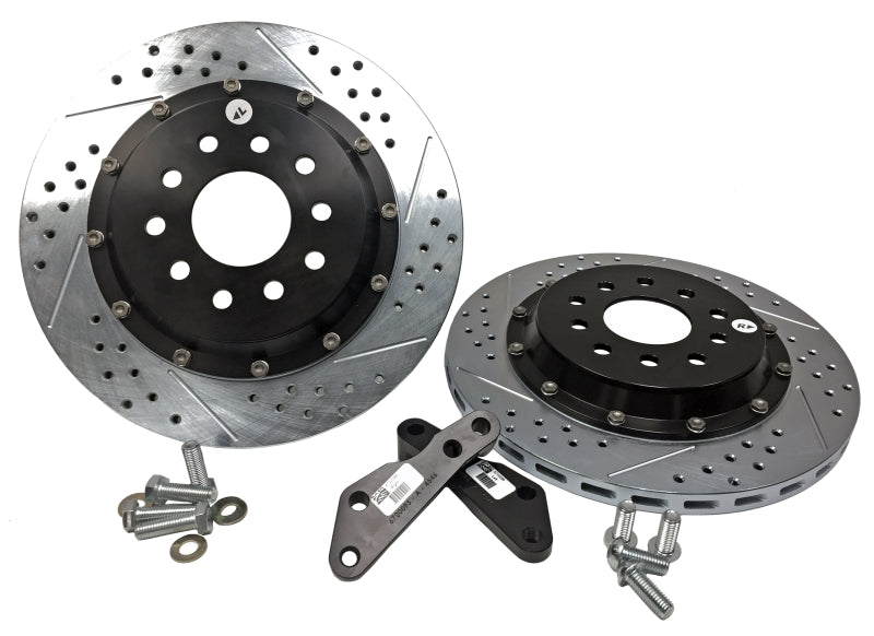 BAE Eradispeed Rotors - Baer Brakes 86-96 Chevrolet Corvette Eradispeed+ Rear SDZ 2-Piece Performance Brake Rotors