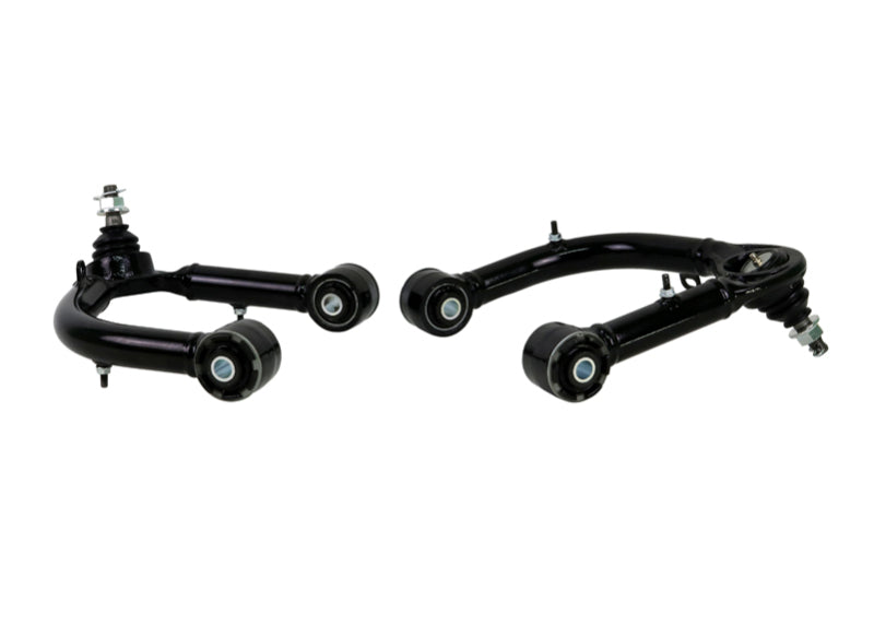 WL Control Arms - Front - Whiteline Offset Upper Control Arms for Correct Caster Camber & Improved Clearance