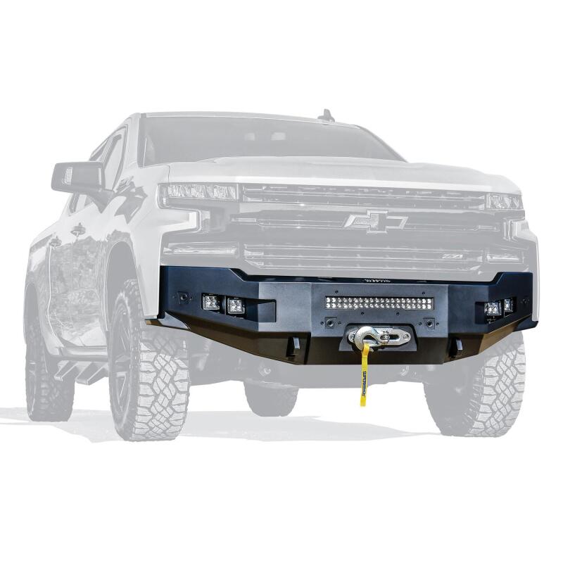 WES Pro-Series Bumpers - Westin 19-21 Chevrolet Silverado 1500 (Excl. Diesel & LD) Pro-Series Front Bumper - Textured Black