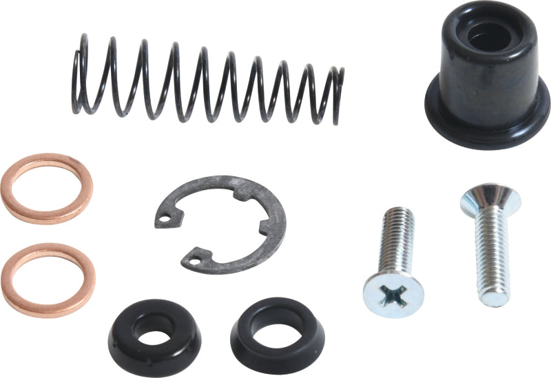 ABR Master Cyl Rebuild Kits - All Balls Racing 87-88 Kawasaki KXF250 Tecate Master Cylinder Rebuild Kit Front