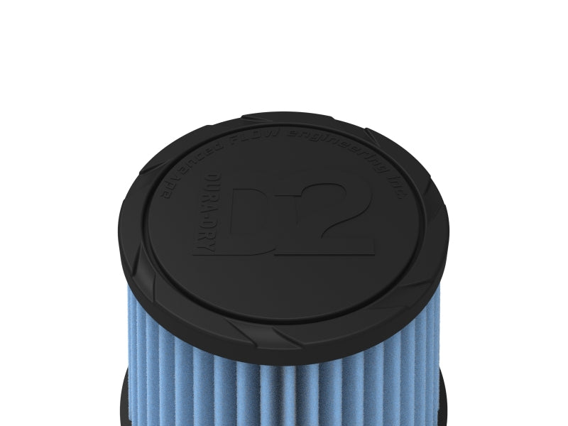 AFE Universal D2 Dura Dry Air Filter - aFe Magnum FORCE Intake Replacement Air Filter w/ D2 Dry Media 2-3/4in F x6in B x4-3/4in T x5in H