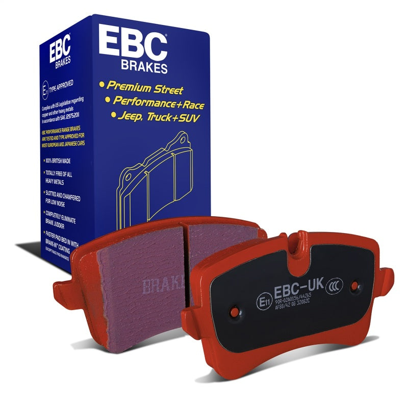 EBC Redstuff Brake Pad Sets - EBC 11 Audi A6 2.0 Turbo Redstuff Rear Brake Pads