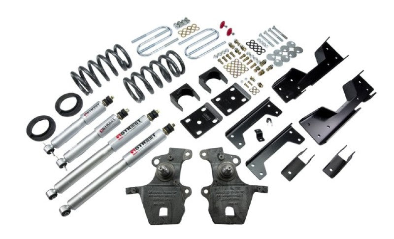BT Lower Kit w SP Shocks - Belltech LOWERING KIT WITH SP SHOCKS