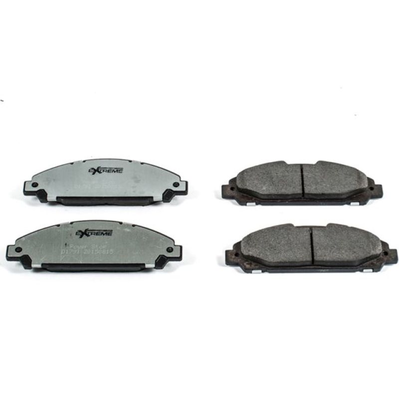 PSB Z26 Extreme Brake Pads - Power Stop 15-19 Ford Mustang Front Z26 Extreme Street Brake Pads w/Hardware