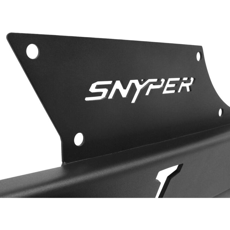 WES Snyper Rock Rail Steps - Westin/Snyper 07-17 Jeep Wrangler Unlimited Rock Slider Steps - Textured Black