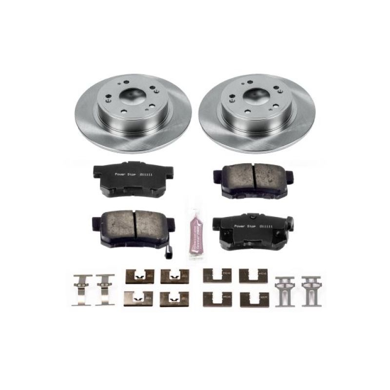 PSB Autospecialty Kit - Power Stop 16-18 Acura ILX Rear Autospecialty Brake Kit