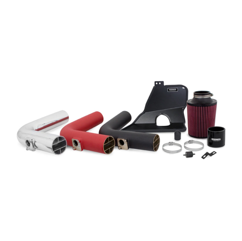 MM Air Intakes - Mishimoto 2015 Subaru STi Performance Intake - Wrinkle Red