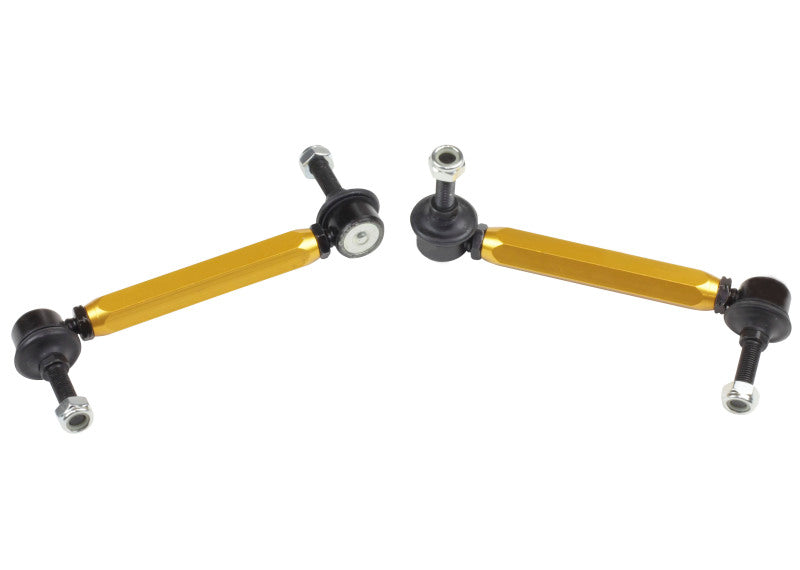 WL Sway Bar Links - Whiteline 07+ Nissan Skyline R35 GT-R Rear Swaybar link kit h/duty-adjustable steel ball