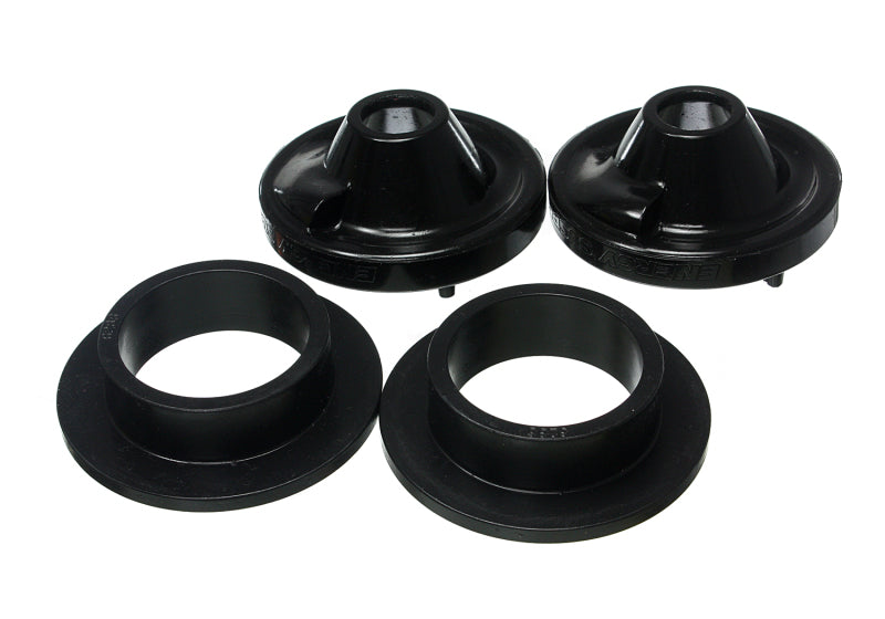 ES Spring Isolators - Black - Energy Suspension Rear Spring Isolator Set - Black