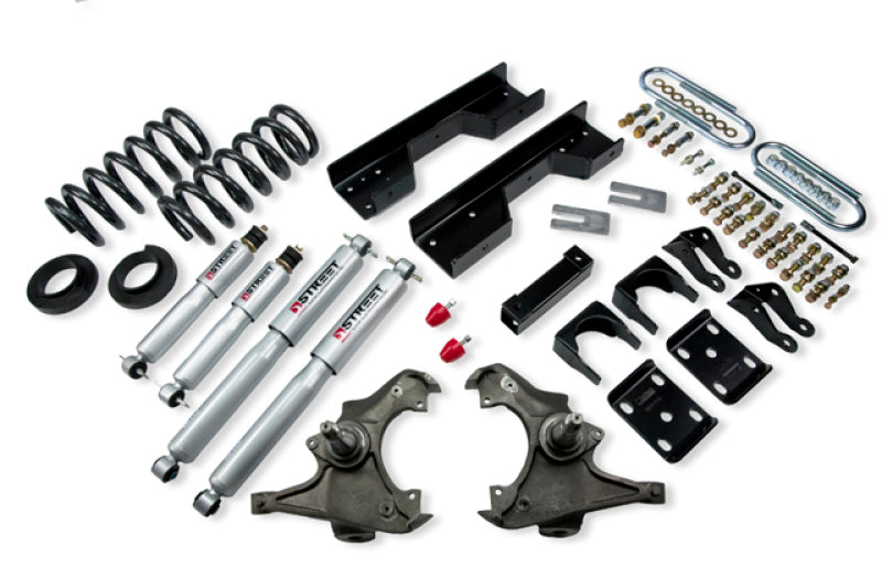 BT Lower Kit w SP Shocks - Belltech LOWERING KIT WITH SP SHOCKS