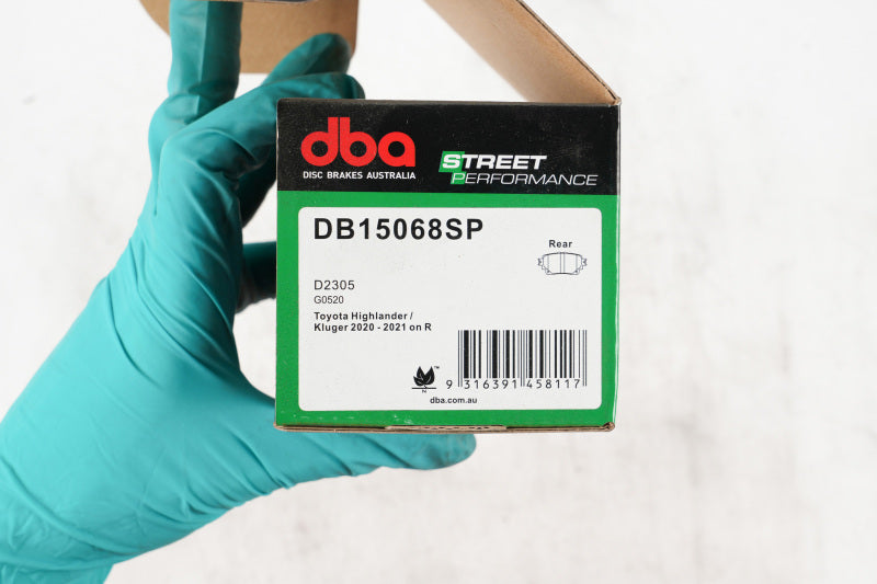DBA SP Performance Brake Pads - DBA 21-22 Lexus IS300 F Sport Rear SP Performance Brake Pads