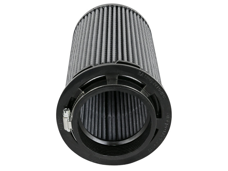 AFE Universal Pro Dry S Filter - aFe Magnum FLOW Pro DRY S Universal Air Filter F-3.5in. / B-5in. (mt2) / T-4.75in. / H-9in.