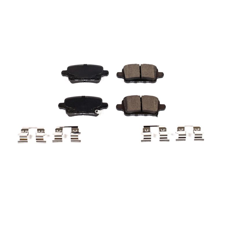 PSB Z17 Evolution Brake Pads - Power Stop 2019 Buick LaCrosse Rear Z17 Evolution Ceramic Brake Pads w/Hardware
