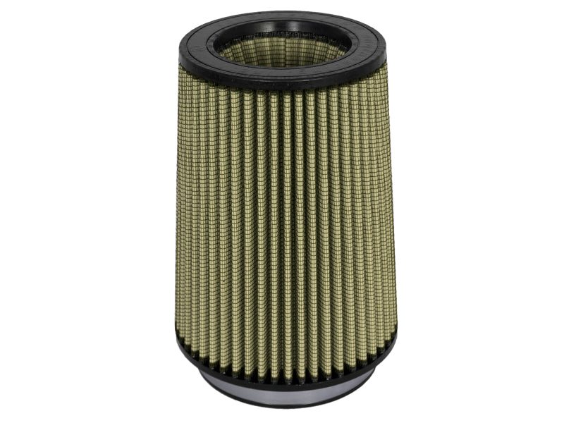 AFE PG7 Drop In Filter - aFe Magnum FLOW PRO GUARD 7 Air Filter 5in Flange x 6-1/2in Base x 5-1/2in T (Inv) x 9in H (IM)
