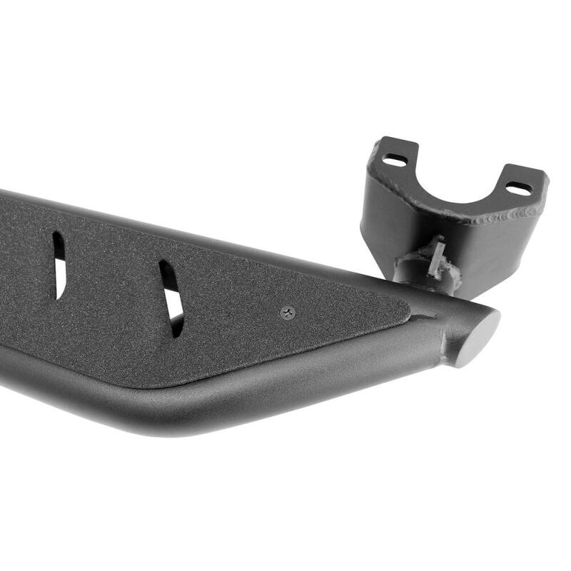 WES Snyper Rock Rail Steps - Westin/Snyper 2018+ Jeep Wrangler JL Unlimited 4DR Triple Tube Rock Rail Steps - Textured Black