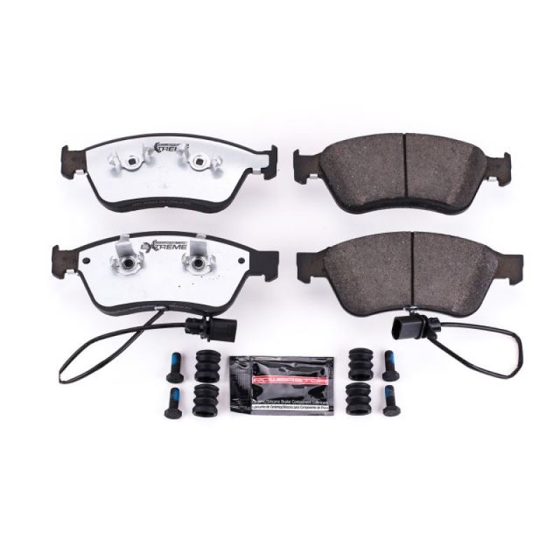 PSB Z26 Extreme Brake Pads - Power Stop 09-11 Audi A6 Quattro Front Z26 Extreme Street Brake Pads w/Hardware