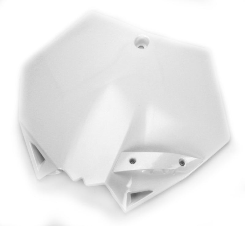 CYC Number Plate - Cycra 07-14 KTM SX/XC/SX-F/XC-F/XCF-W/XC-W/EXC/EXC-R/XCR-W Stadium Number Plate - White