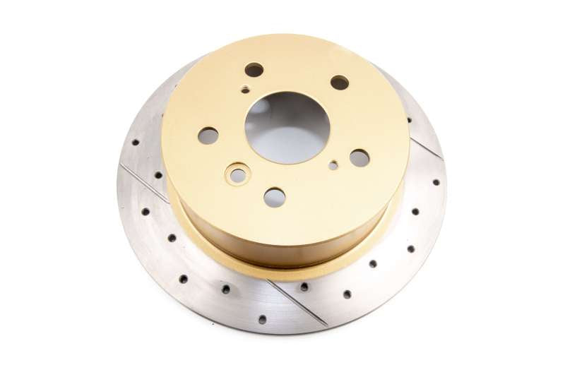 DBA Street Slot&Drill Rotors - DBA 13-18 Lexus ES300h Rear Drilled & Slotted Street Series Rotor