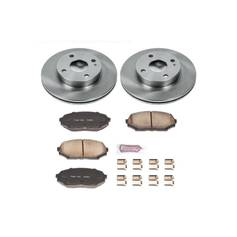 PSB Autospecialty Kit - Power Stop 90-93 Mazda Miata Front Autospecialty Brake Kit