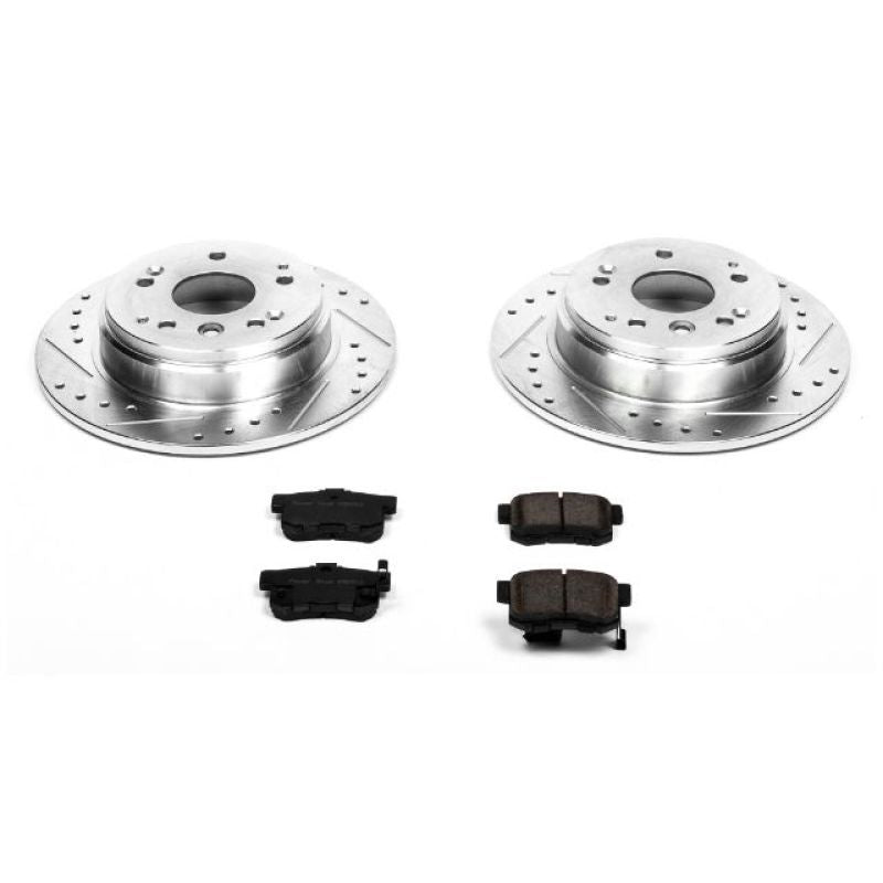 PSB Z23 Evolution Kit - Power Stop 04-08 Acura TL Rear Z23 Evolution Sport Brake Kit