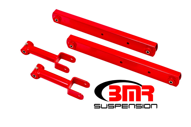 BMR Suspension Arm Kits - BMR 68-72 A-Body Non-Adj. Rear Suspension Kit - Red