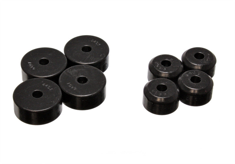 ES Motor Mounts - Black - Energy Suspension 55-57 Chevy Stock 8cyl ONLY Black Motor Mounts