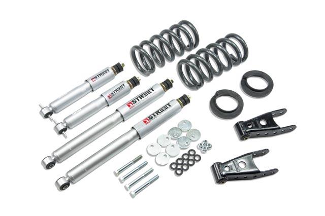 BT Lower Kit w SP Shocks - Belltech LOWERING KIT WITH SP SHOCKS