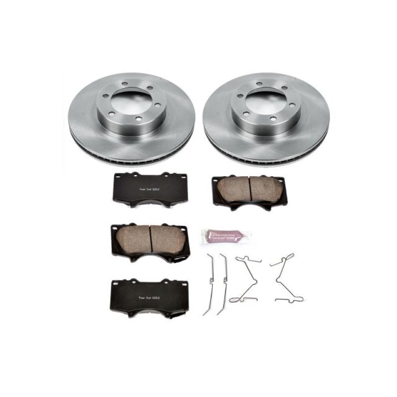 PSB Autospecialty Kit - Power Stop 03-09 Lexus GX470 Front Autospecialty Brake Kit