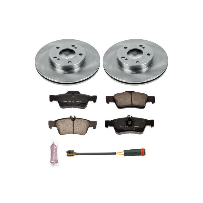 PSB Autospecialty Kit - Power Stop 08-11 Mercedes-Benz CLS550 Front Autospecialty Brake Kit