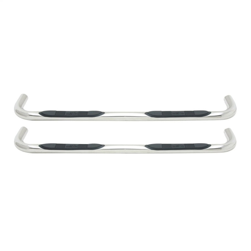 WES Nerf Bars - E-Series 3 - Westin 2014-2018 Chevy Silverado 1500 Dbl Cab (Body Mount) E-Series 3 Nerf Step Bars - SS