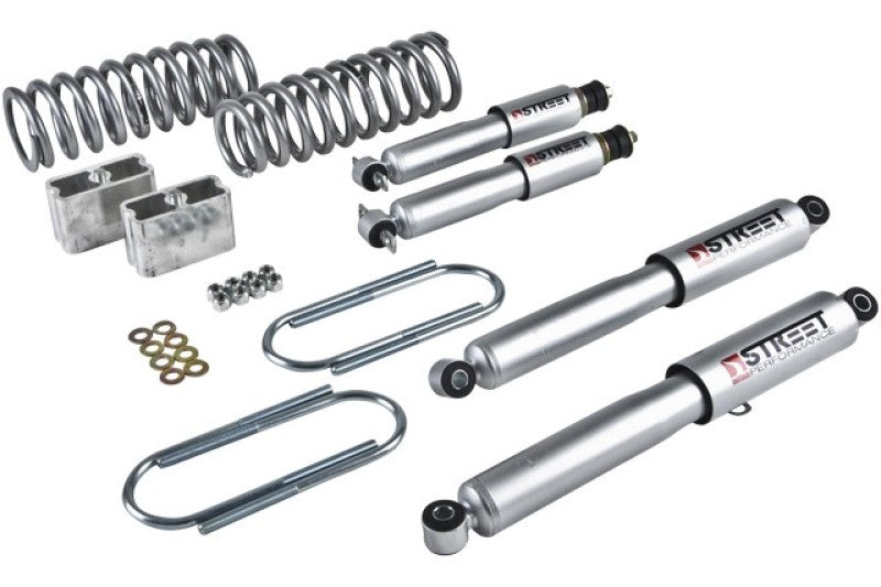 BT Lower Kit w SP Shocks - Belltech LOWERING KIT WITH SP SHOCKS