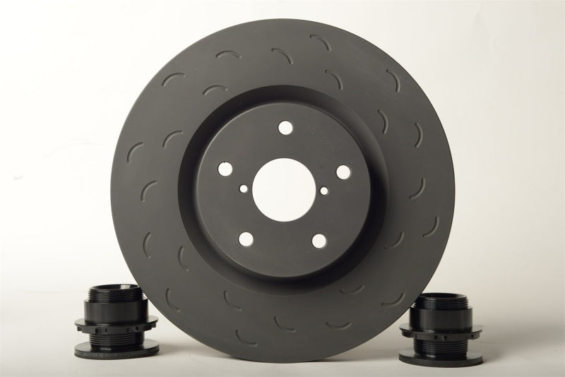 HAWK Talon Slotted Rotors - Hawk Talon 1995 Ford F-250 4WD Slotted-Only Front Brake Rotor Set