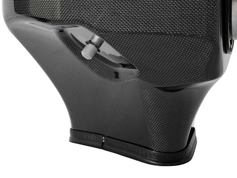 AFE Black Series Carbon Fiber Cold Air Intakes - aFe Momentum GT Black Series Carbon Fiber CAIS 15-16 Dodge Challenger SRT Hellcat V8-6.2L (sc)