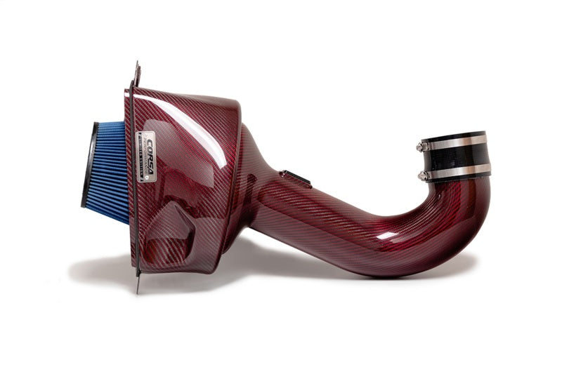 COR Air Intake Closed Box - Corsa 2015-19 Chevrolet Corvette C7 Z06 6.2L V8 Red Carbon Fiber Air Intake (Does Not Fit ZR1)