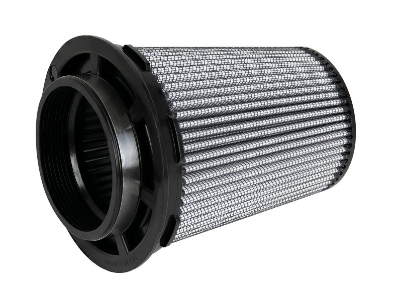 AFE Universal Pro Dry S Filter - aFe MagnumFLOW Pro DRY S Replacement Air Filter 4in F x 6in B (mt2) x 4-1/2in T (Inv) x 7-1/2in H